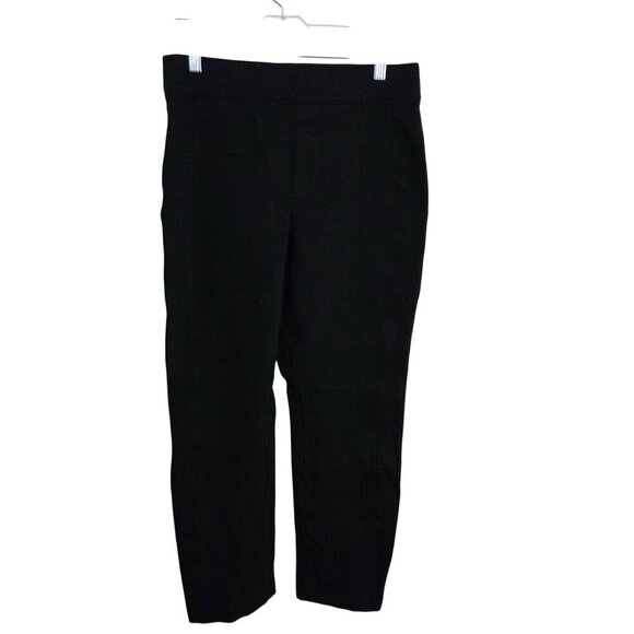 Spanx The Perfect Black Ankle Pull On Pants Slimming Career Size M - Picture 2 of 6